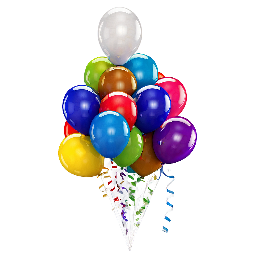 Helium Balloons Png Aqk PNG Image