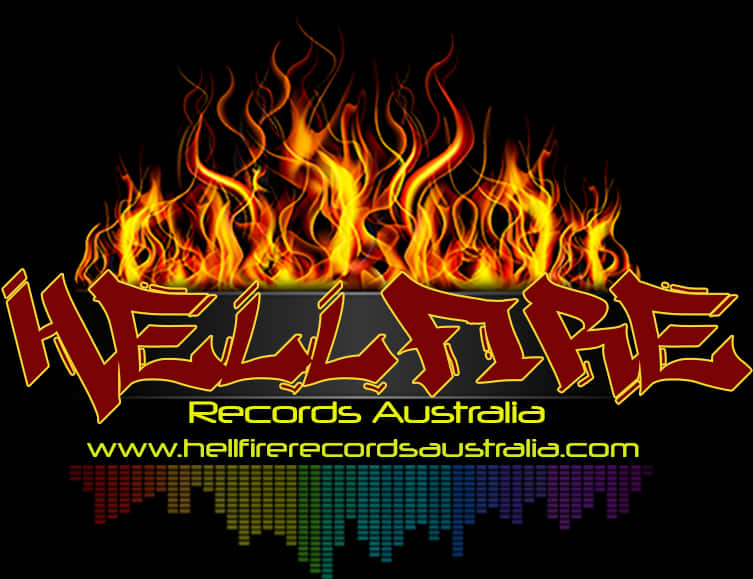 Hellfire_ Records_ Australia_ Logo_with_ Flames PNG Image