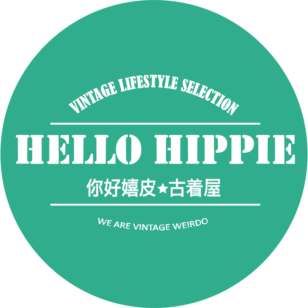 Hello Hippie Vintage Graphic PNG Image