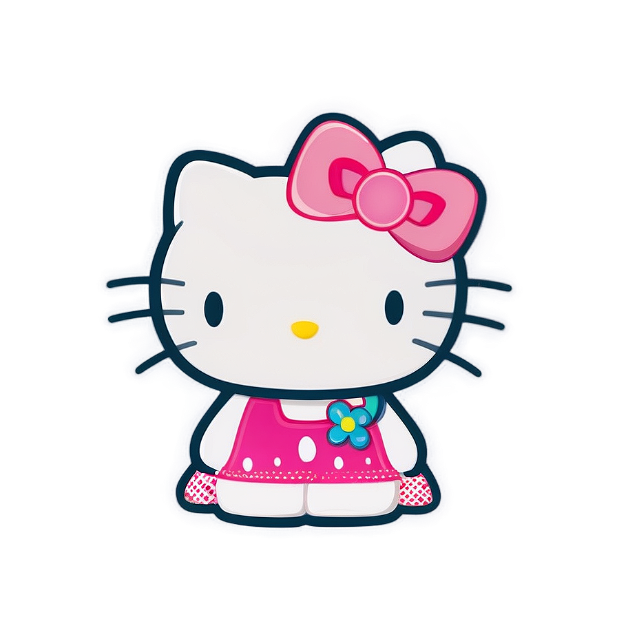 Hello Kitty Sticker Png Nwb82 PNG Image