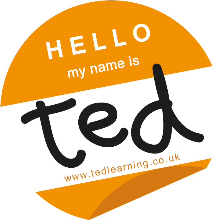 Hello My Name Is Ted Sticker PNG Image