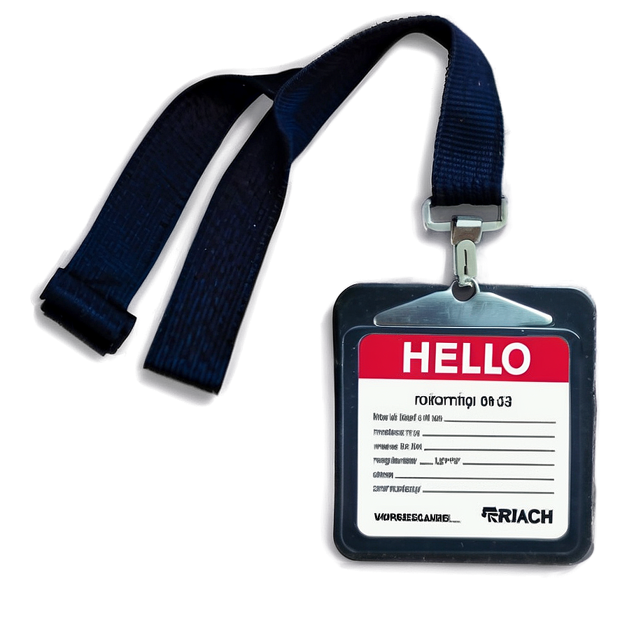 Hello My Name Is Workshop Badge Png 61 PNG Image