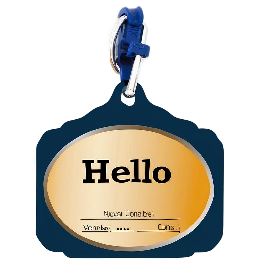 Hello My Name Is Workshop Name Tag Png Cjg57 PNG Image