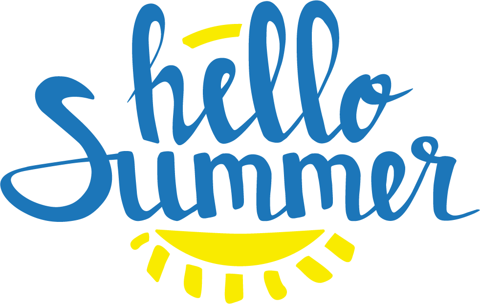 Hello Summer Graphic PNG Image