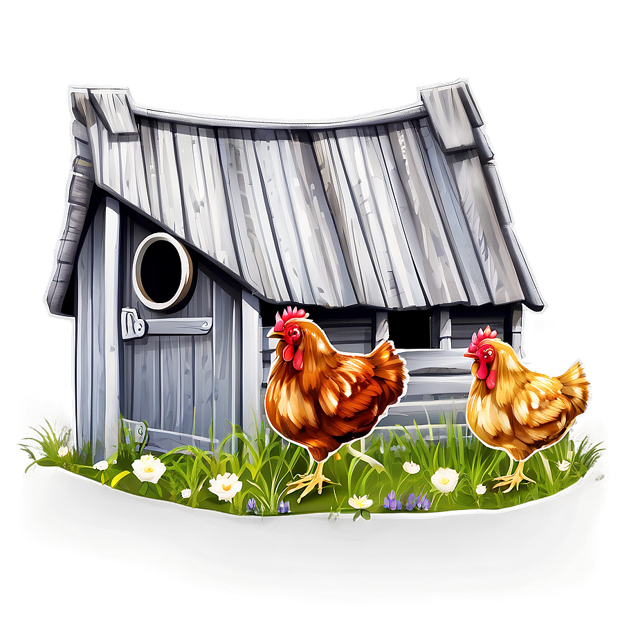 Hen House Sign Png Ssw82 PNG Image