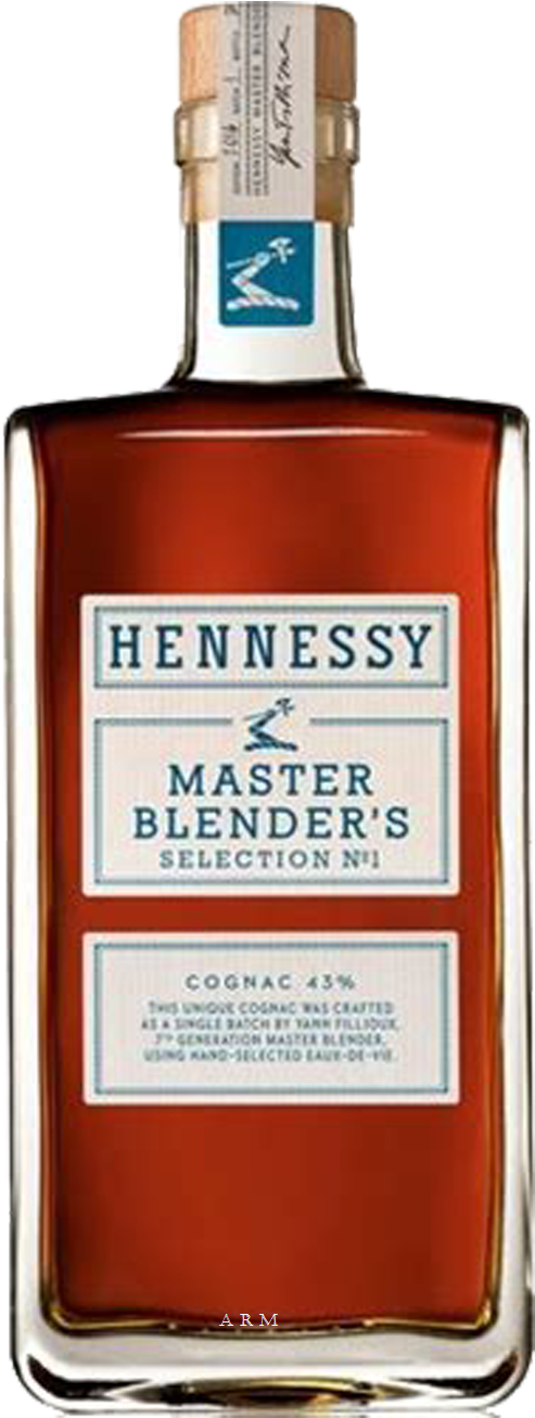 Hennessy Master Blender Selection Bottle PNG Image