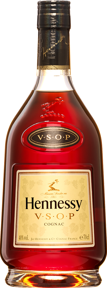 Hennessy V S O P Cognac Bottle PNG Image