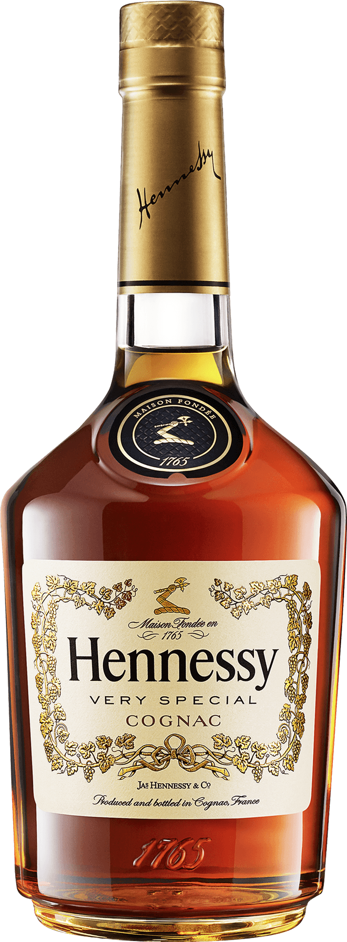 Hennessy Very Special Cognac Bottle PNG Image