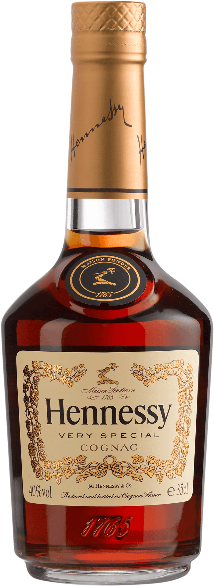 Hennessy Very Special Cognac Bottle PNG Image