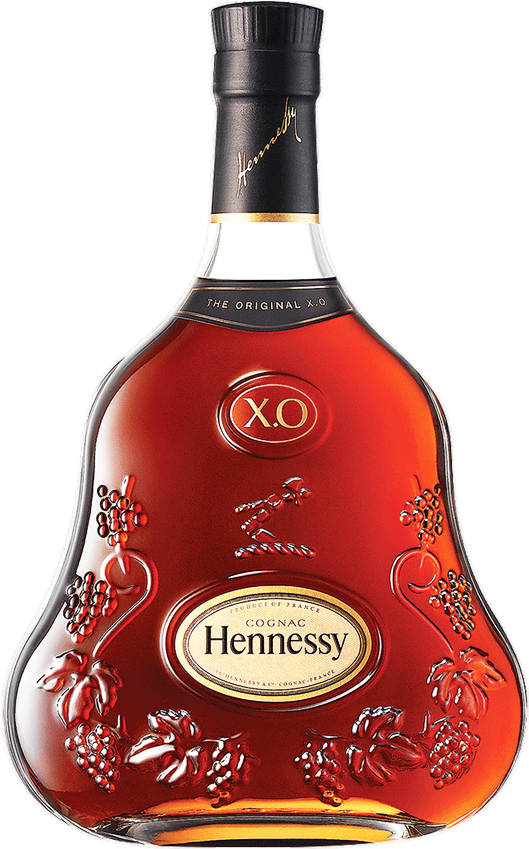 Hennessy X O Cognac Bottle PNG Image