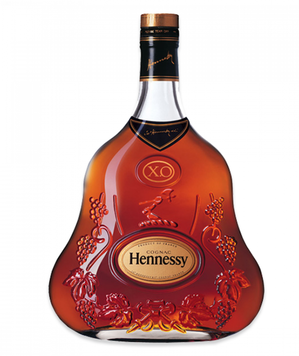 Hennessy X O Cognac Bottle PNG Image