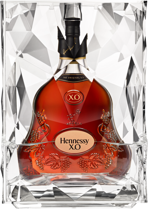 Hennessy X O Cognac Bottle PNG Image