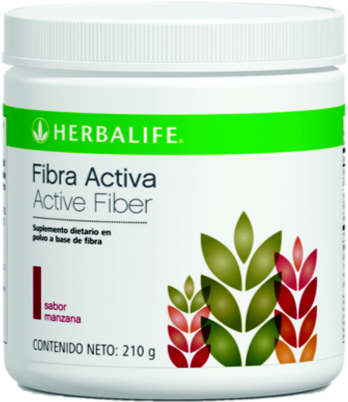 Herbalife Active Fiber Apple Flavor Product PNG Image