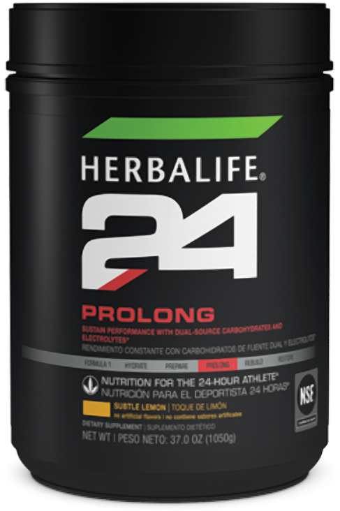 Herbalife24 Prolong Supplement Container PNG Image