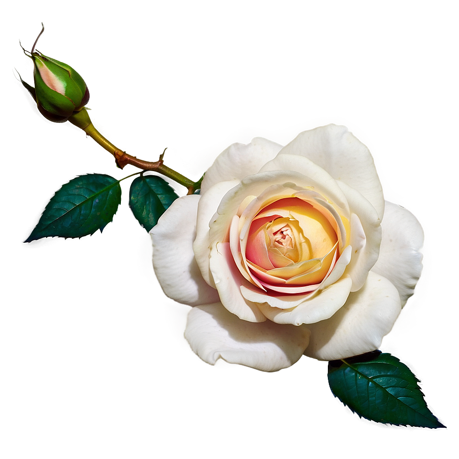 Heritage Floral Rose Png Hiq41 PNG Image