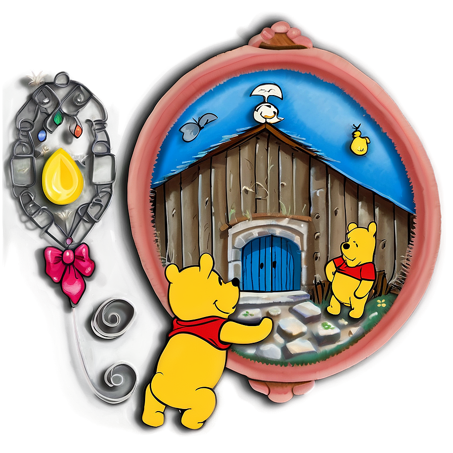 Heritage Winnie The Pooh Design Png Rrb37 PNG Image