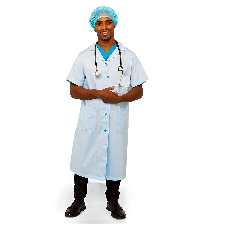 Heroic Male Nurse Png Uup PNG Image