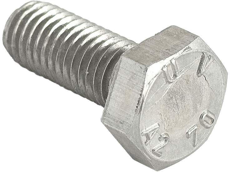 Hex Head Metal Screw PNG Image