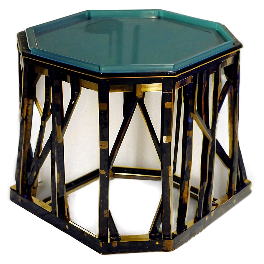 Hexagon Side Table Png Psg PNG Image