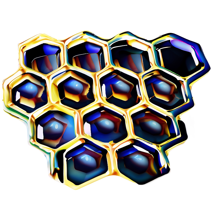 Hexagonal Honeycomb Png 05232024 PNG Image