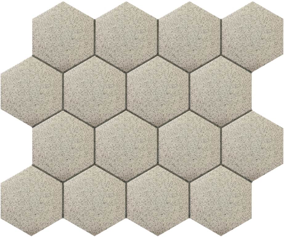 Hexagonal Tile Pattern Texture PNG Image