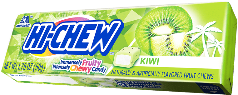 Hi Chew Kiwi Flavored Candy Pack PNG Image