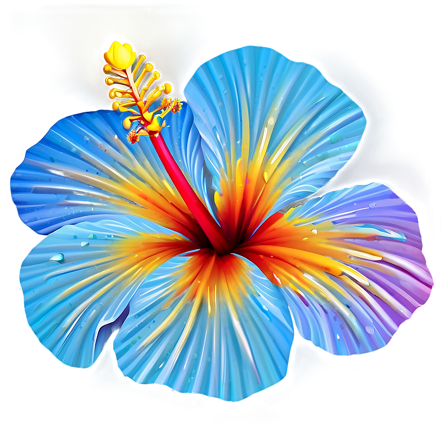 Hibiscus Abstract Png Vsu PNG Image