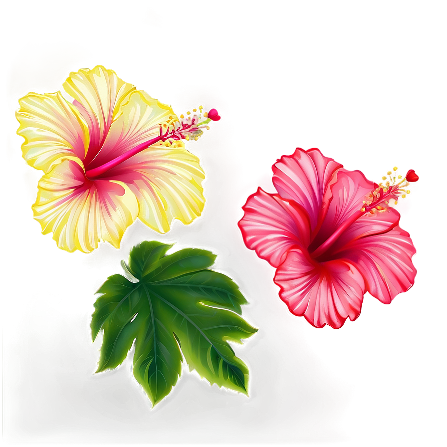 Hibiscus Background Png Yiq PNG Image