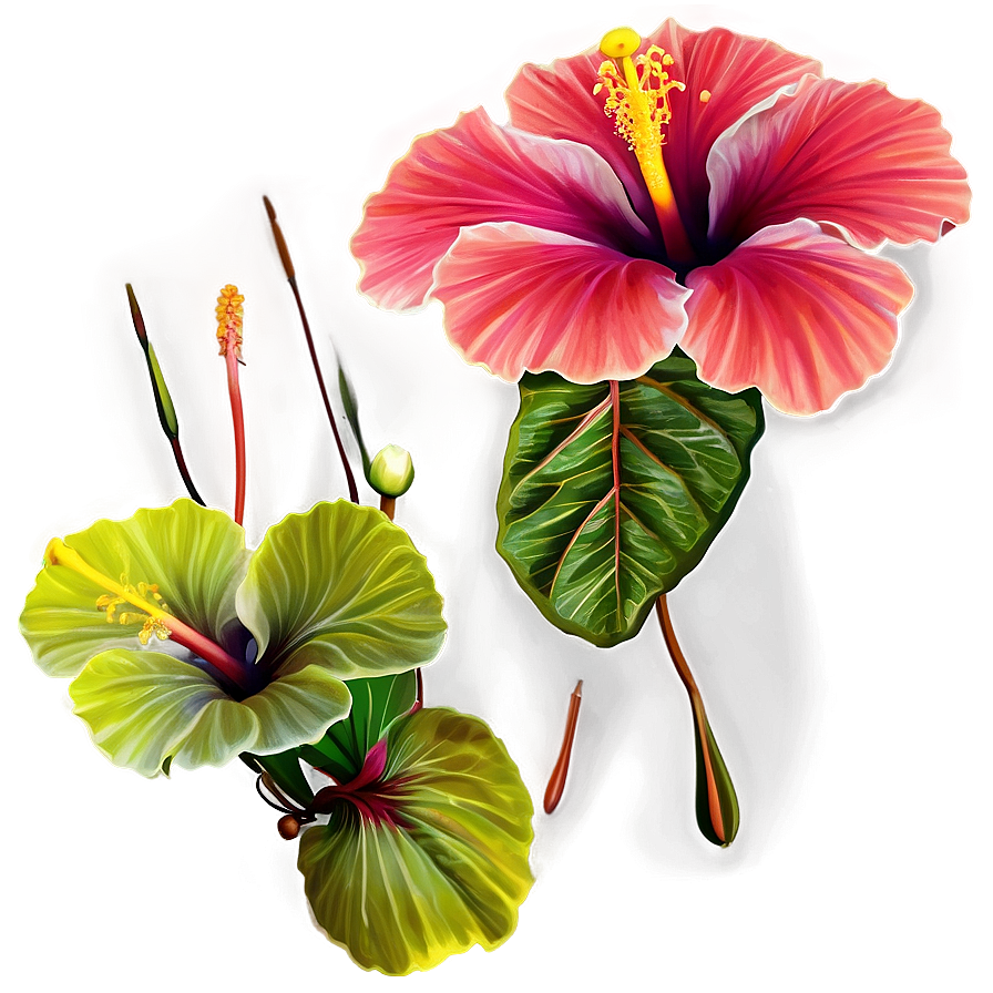 Hibiscus Fantasy Png Gub11 PNG Image