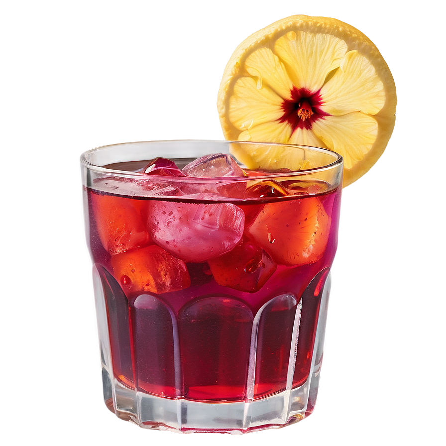 Hibiscus Iced Tea Png Pug PNG Image