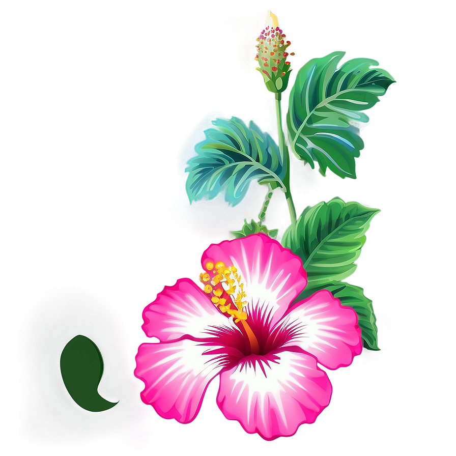 Hibiscus Vector Png Clr PNG Image