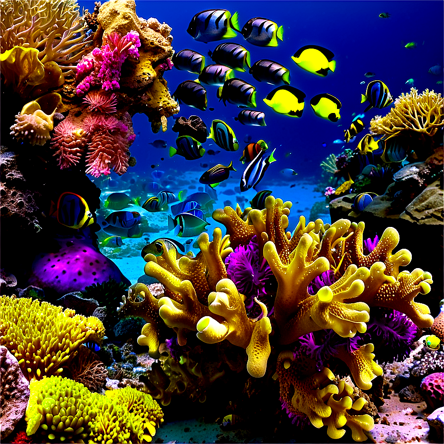 Hidden Coral Reef Treasures Png 6 PNG Image