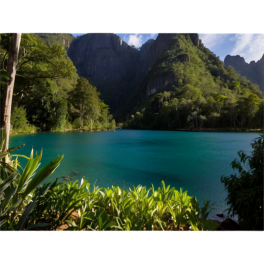 Hidden Lake Retreat Png Twv PNG Image