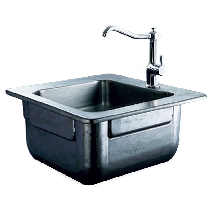 High Back Kitchen Sink Png 06122024 PNG Image