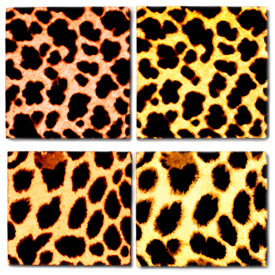 High Contrast Leopard Print Png Jce94 PNG Image