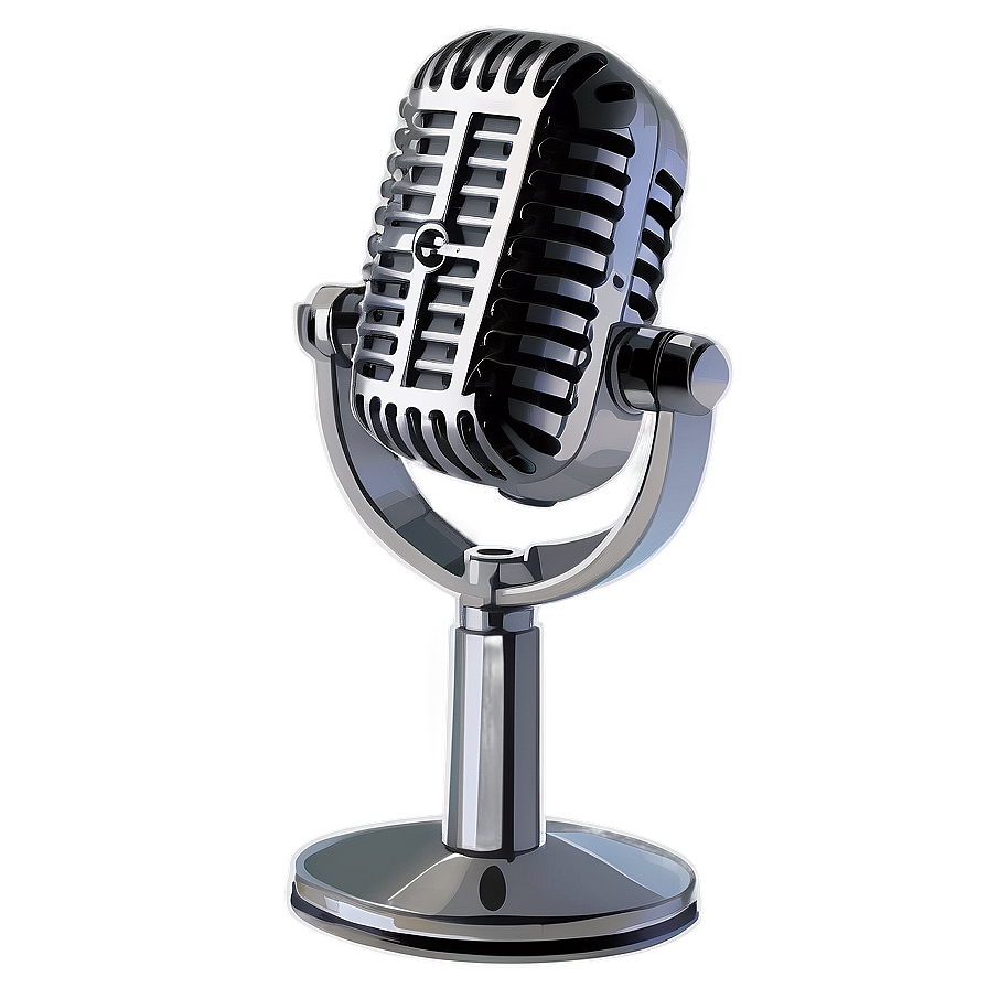 High-definition Podcast Microphone Png Oit56 PNG Image