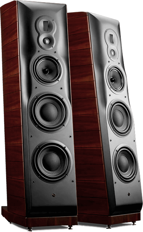 High End Floorstanding Speakers PNG Image