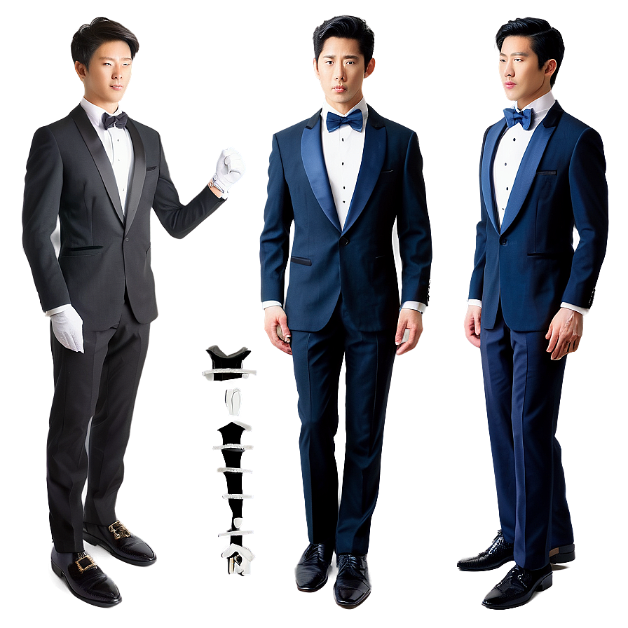 High-end Tuxedo Ensemble Png 64 PNG Image