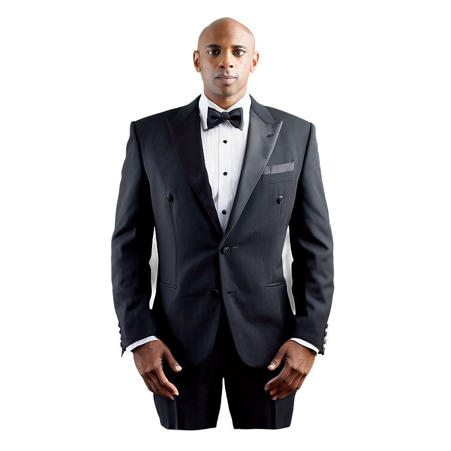 High-end Tuxedo Ensemble Png Ygn PNG Image