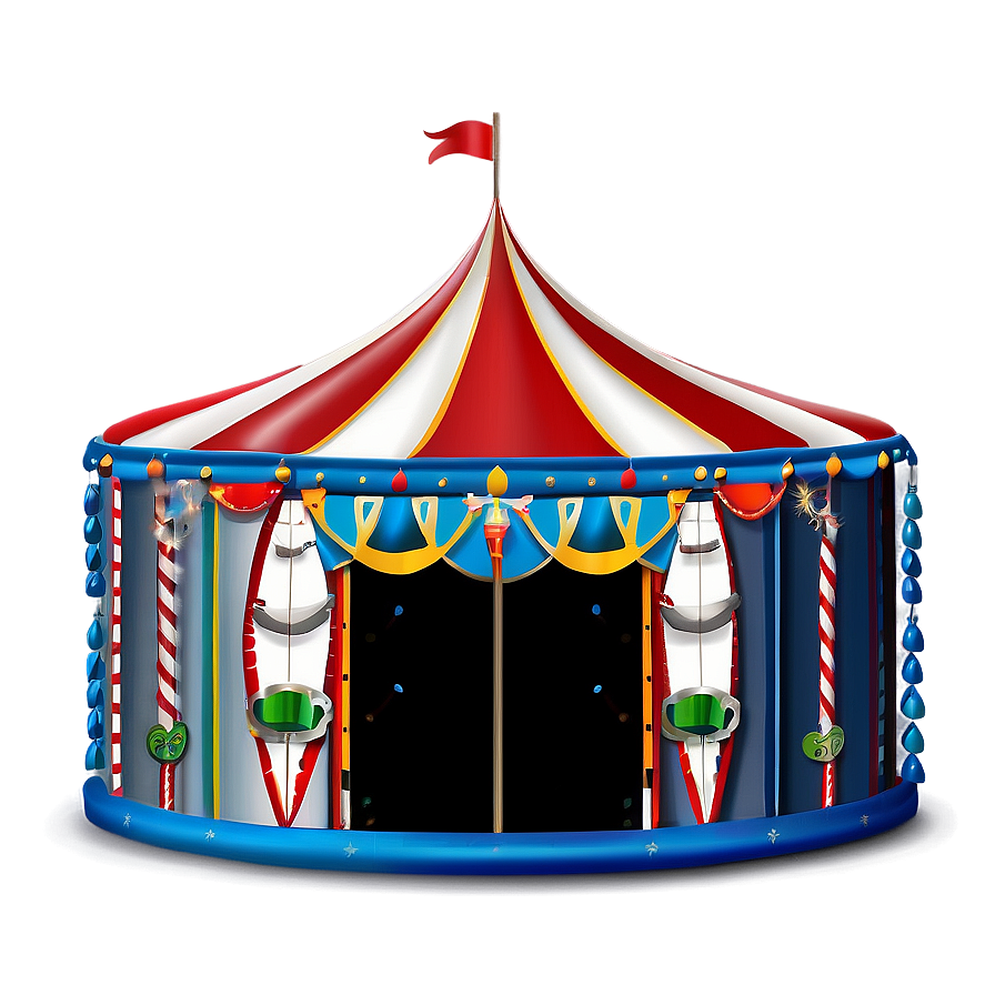 High Flying Circus Tent Png Hld2 PNG Image