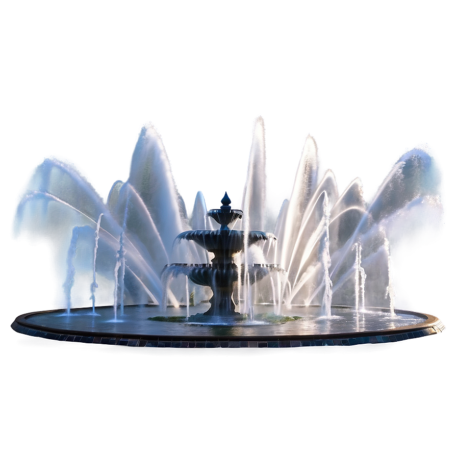 High Jet Fountain Png Mnb PNG Image