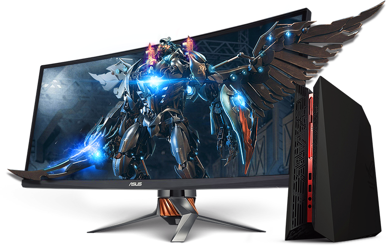 High Performance Gaming Setup PNG Image