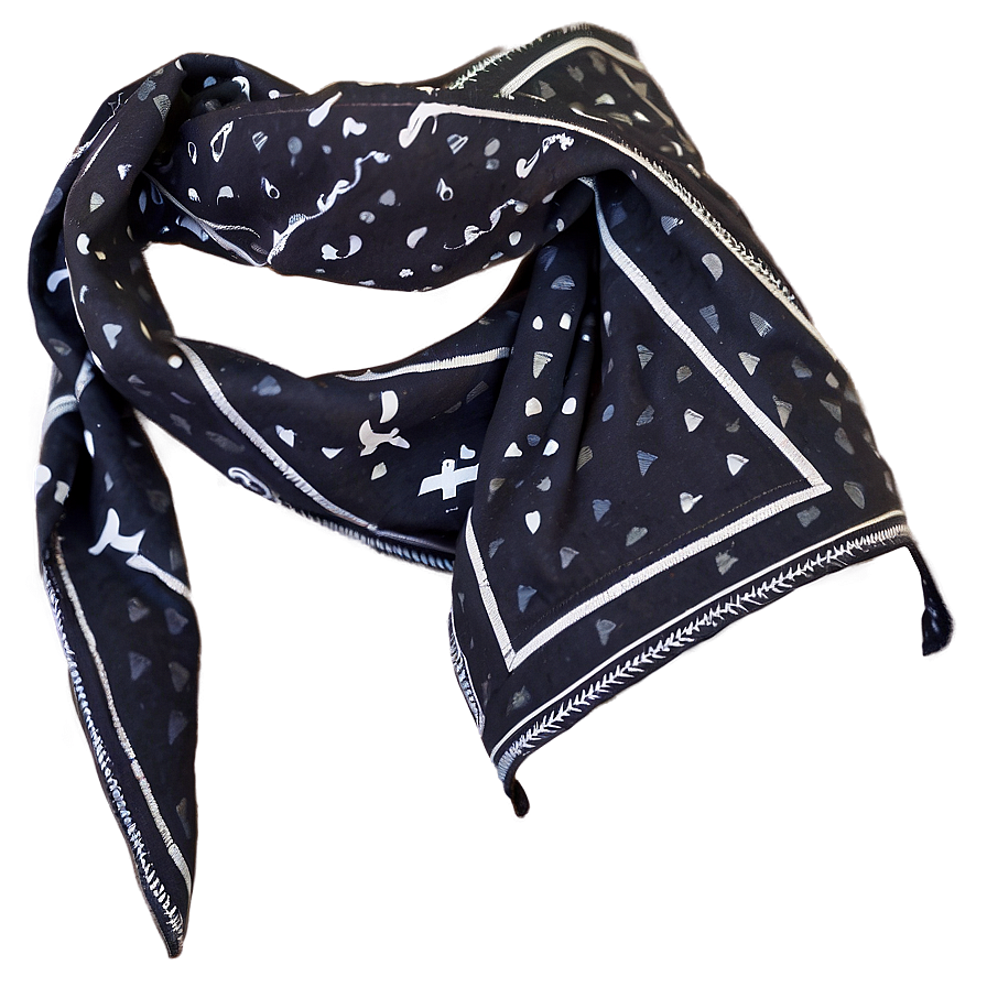 High Quality Black Bandana Png Duc PNG Image