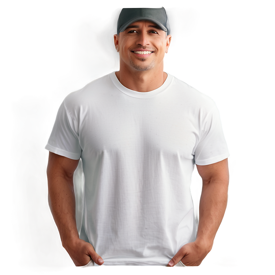 High-quality White T-shirt Png 05252024 PNG Image