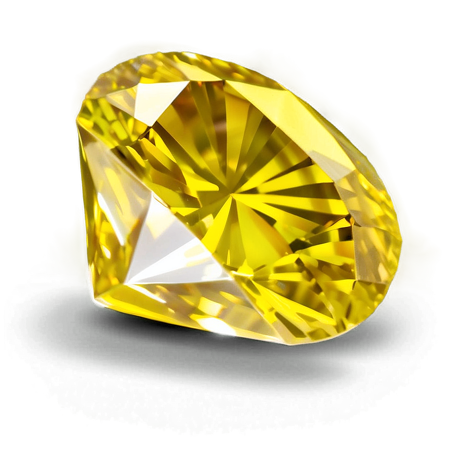 High Quality Yellow Diamond Png 06292024 PNG Image