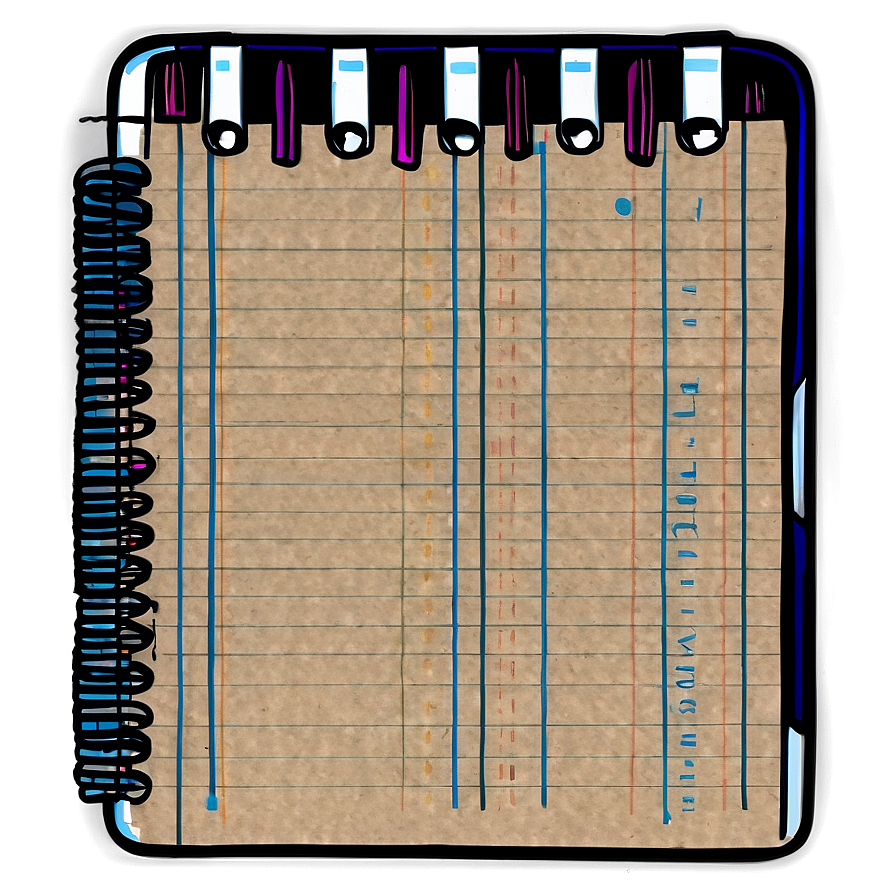 High Resolution Notebook Paper Png 25 PNG Image