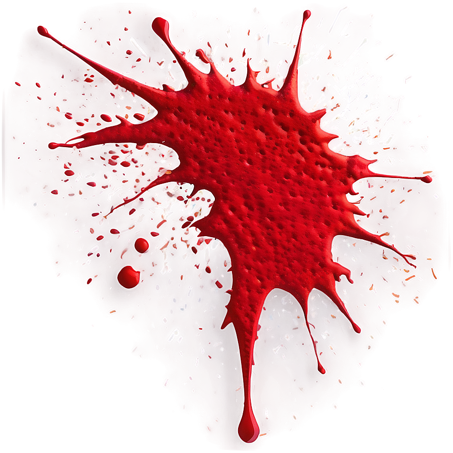 High-resolution Red Splatter Png 06262024 PNG Image