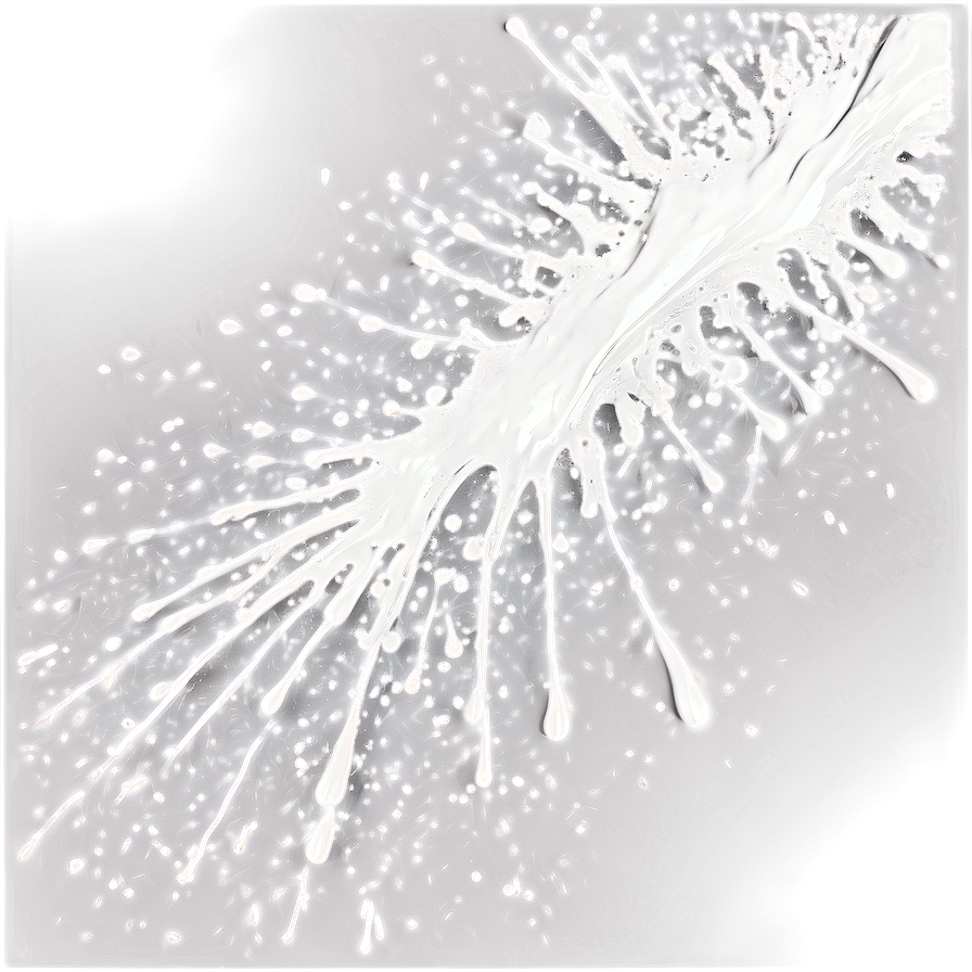 High-resolution White Paint Splatter Png Idl PNG Image