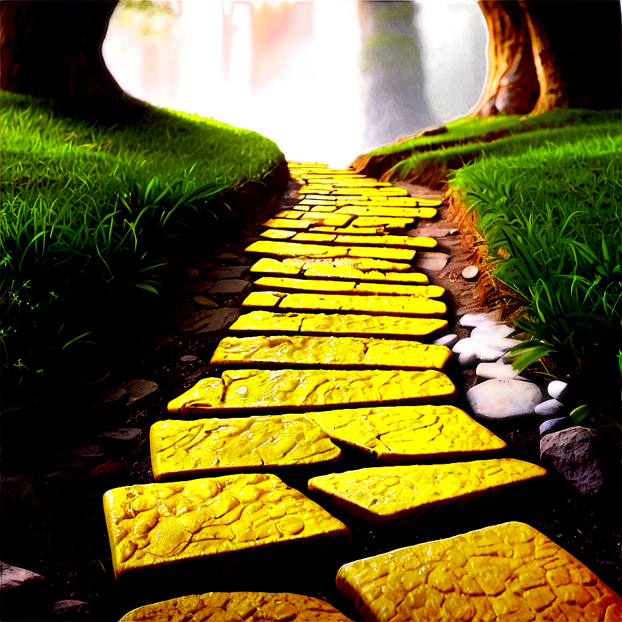 High Resolution Yellow Brick Road Png 96 PNG Image