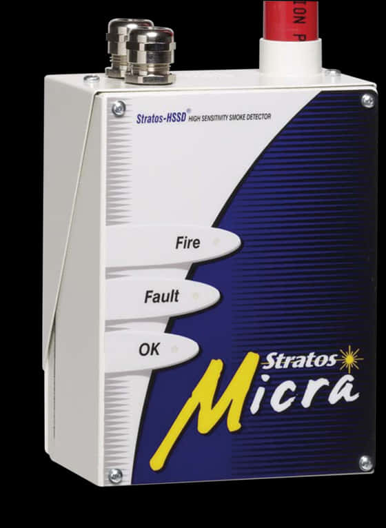 High Sensitivity Smoke Detector Stratos Micra PNG Image